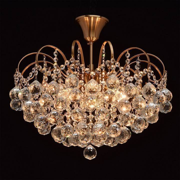 Люстра на штанге MW-Light Жемчуг 10 6 ламп 232016506