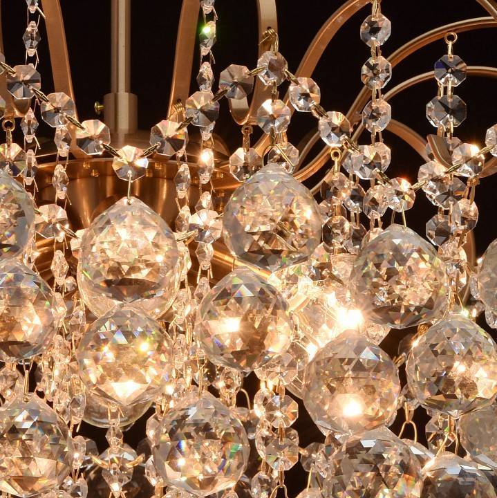 Люстра на штанге MW-Light Жемчуг 10 6 ламп 232016506