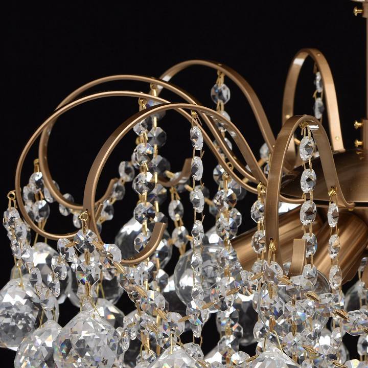 Люстра на штанге MW-Light Жемчуг 10 6 ламп 232016506