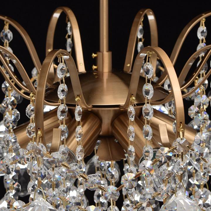 Люстра на штанге MW-Light Жемчуг 10 6 ламп 232016506