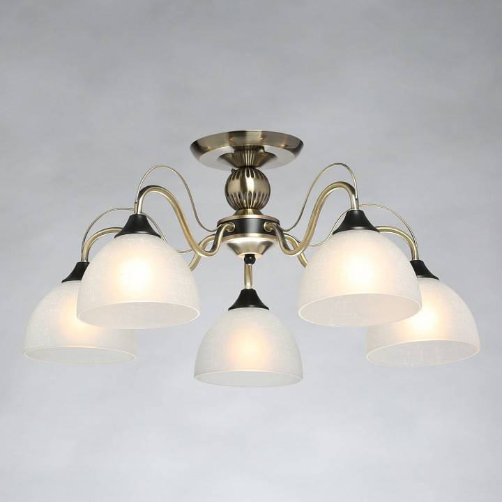 Люстра на штанге De City Олимп 5x60 Вт E27 318014905