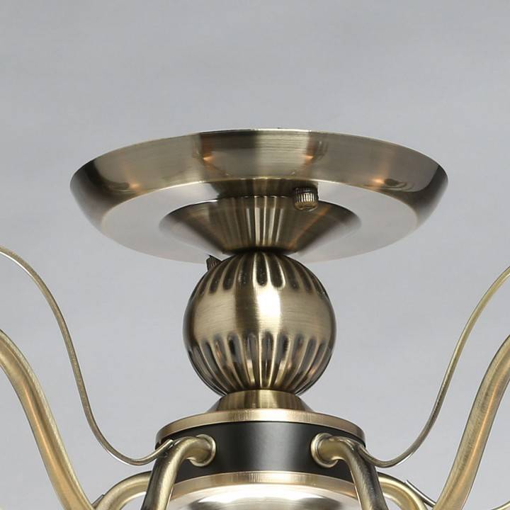 Люстра на штанге De City Олимп 5x60 Вт E27 318014905