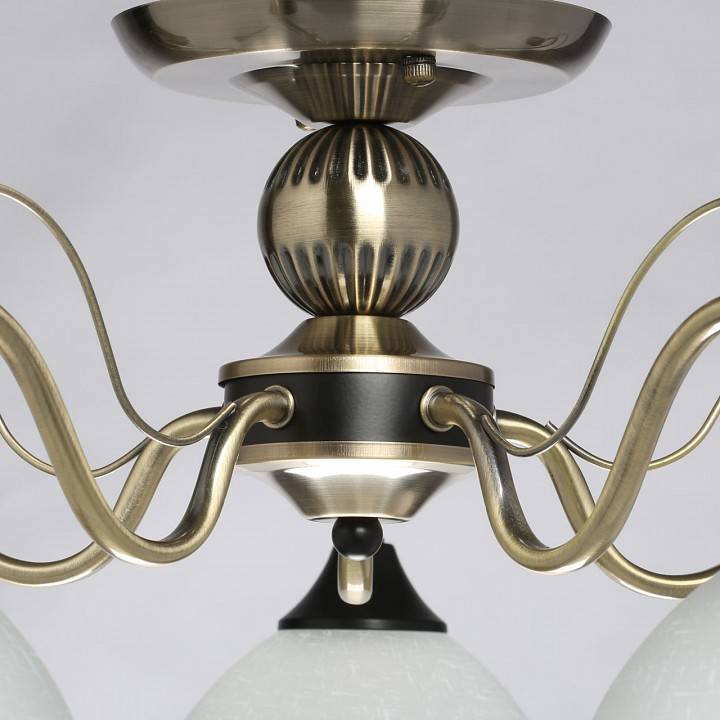 Люстра на штанге De City Олимп 5x60 Вт E27 318014905