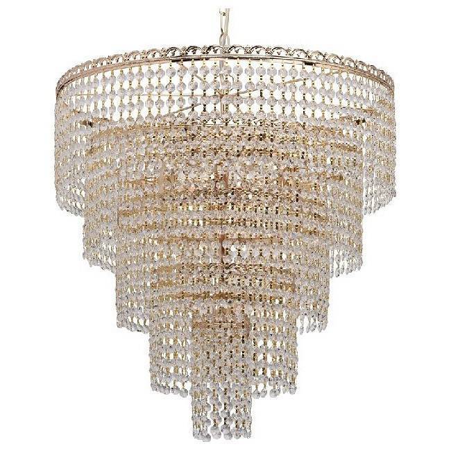 Подвесная люстра MW-Light Изабелла 10x60 Вт E14 351018510