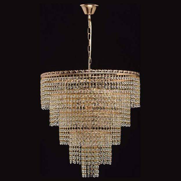 Подвесная люстра MW-Light Изабелла 10x60 Вт E14 351018510