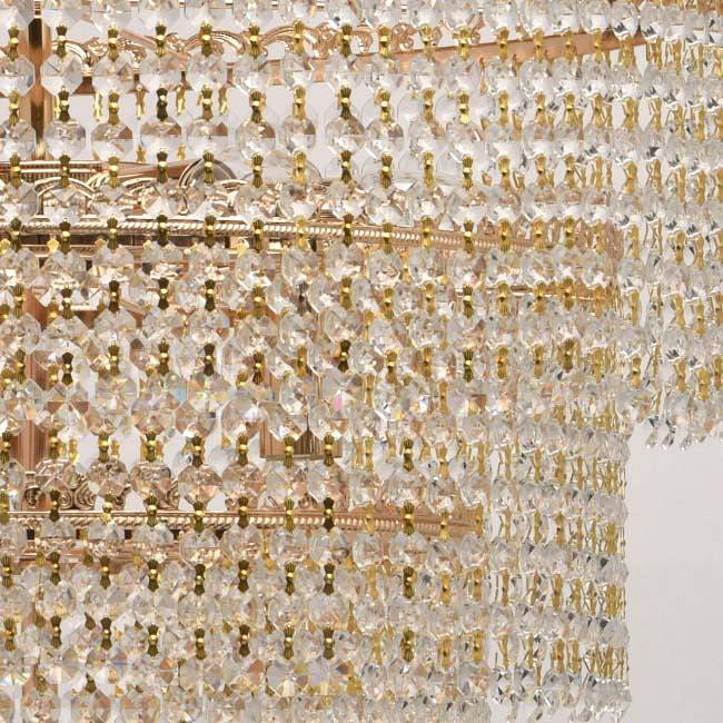 Подвесная люстра MW-Light Изабелла 10x60 Вт E14 351018510