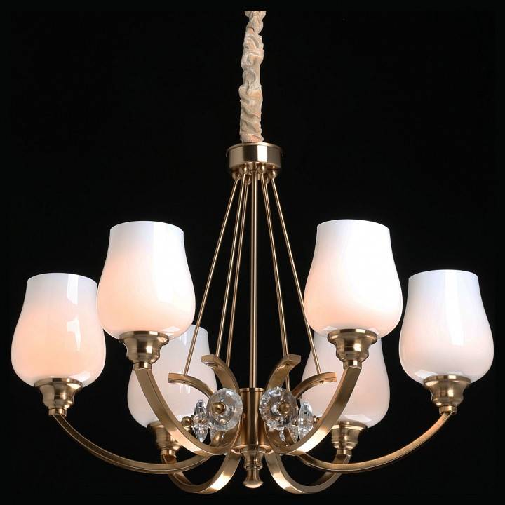 Подвесная люстра MW-Light Палермо 27 6x60 Вт E14 386017706