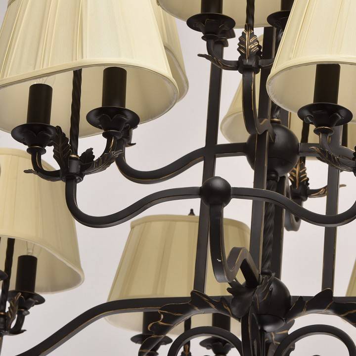 Подвесная люстра Chiaro Виктория 24 лампы 401010624