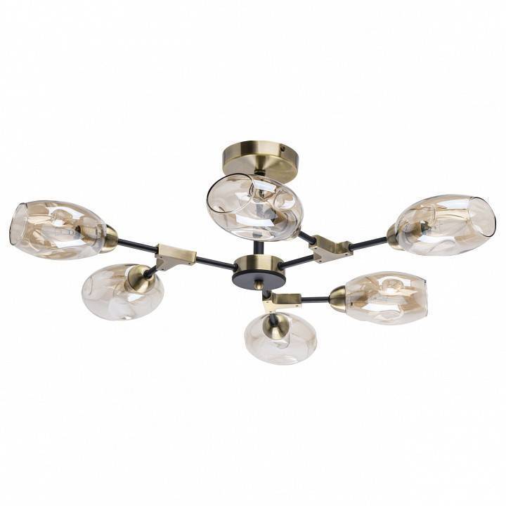 Люстра на штанге DeMarkt Гамбург 6х60Вт E27 605012106