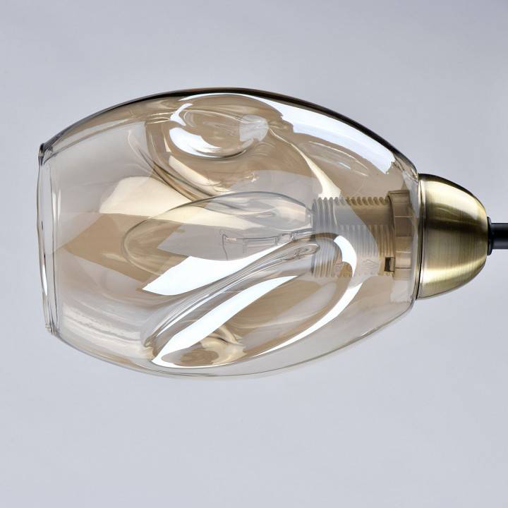 Люстра на штанге DeMarkt Гамбург 6х60Вт E27 605012106