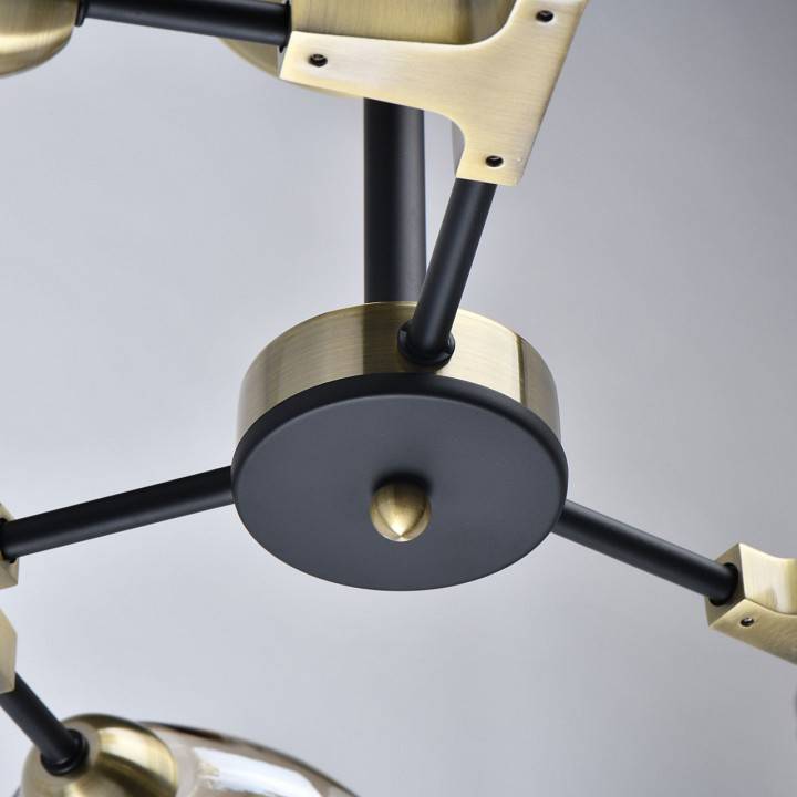 Люстра на штанге DeMarkt Гамбург 6х60Вт E27 605012106