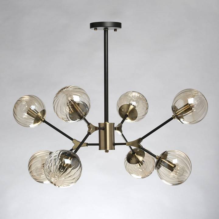 Люстра на штанге DeMarkt Гамбург 8х60Вт E27 605016108