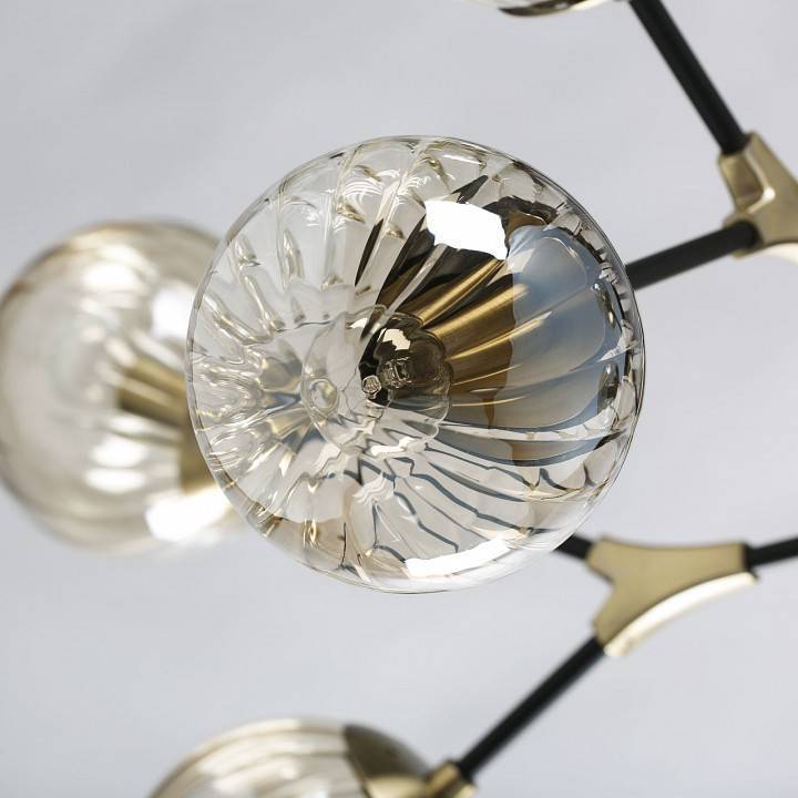 Люстра на штанге DeMarkt Гамбург 8х60Вт E27 605016108