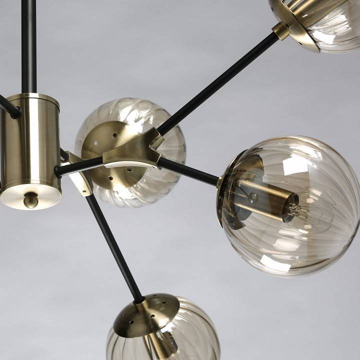 Люстра на штанге DeMarkt Гамбург 8х60Вт E27 605016108