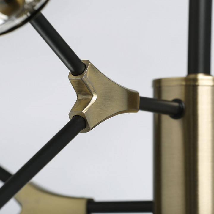 Люстра на штанге DeMarkt Гамбург 8х60Вт E27 605016108