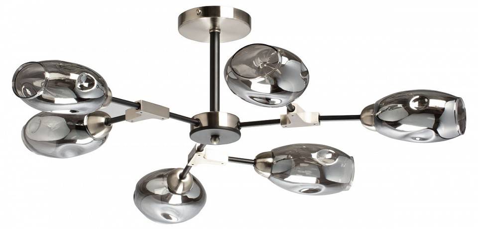 Люстра на штанге DeMarkt Гамбург 6х60Вт E27 605016406