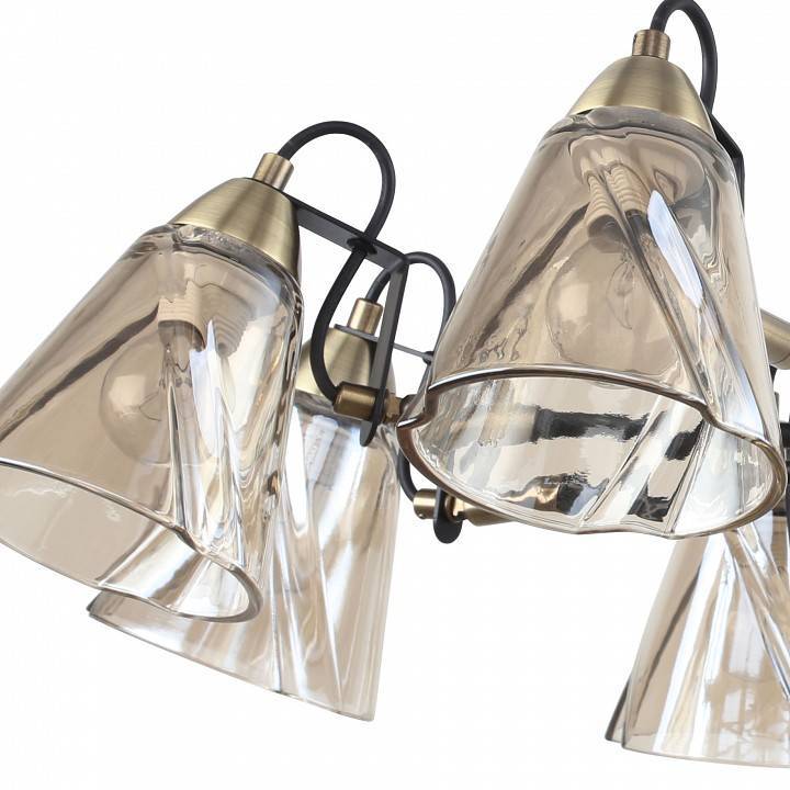 Люстра на штанге DeMarkt Гамбург 8х60Вт E27 605016908