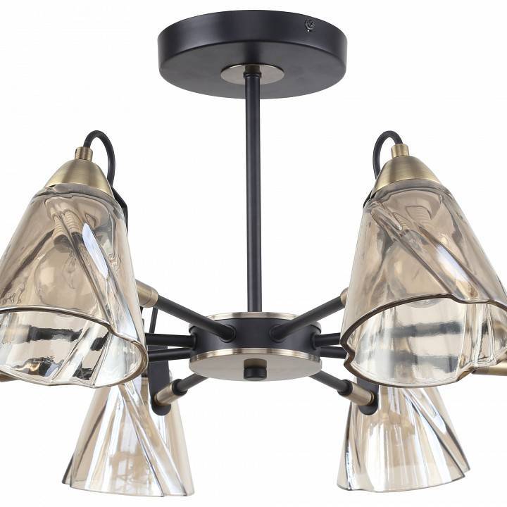 Люстра на штанге DeMarkt Гамбург 8х60Вт E27 605016908