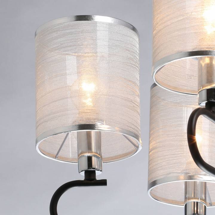 Люстра на штанге DeMarkt Конрад 10 6x40 Вт E14 667012406