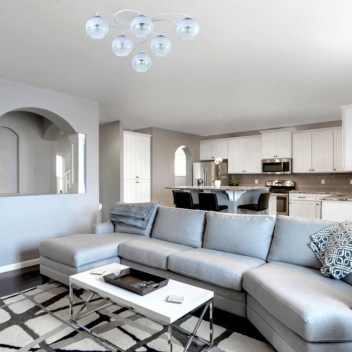 Потолочная люстра De City Грация 42 6 ламп 677014106