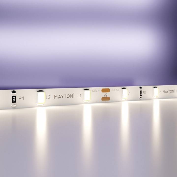 Лента светодиодная Maytoni Led strip 4.8 Вт/м 12 В IP20 6000 K 5 м 20009