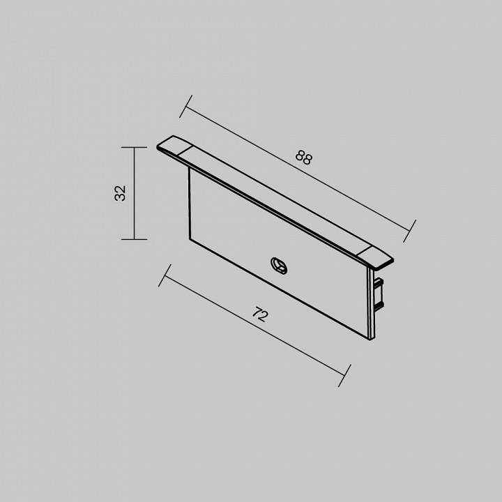 Набор заглушек для профиля Maytoni 642005