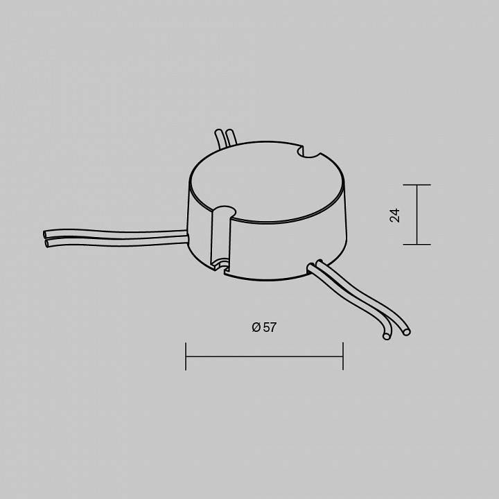 Блок питания Maytoni DALI 100 Вт 48 В 721029