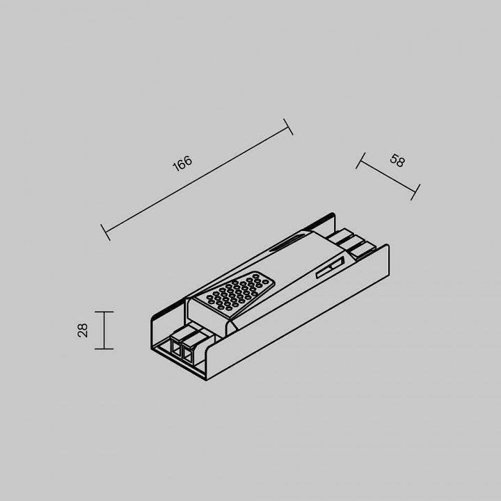 Блок питания Maytoni 24В 150 Вт IP20 821007