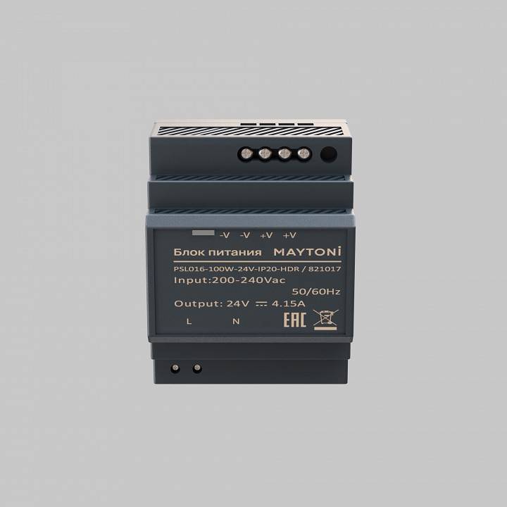 Блок питания Maytoni PSL016 24V 150W IP20 821017