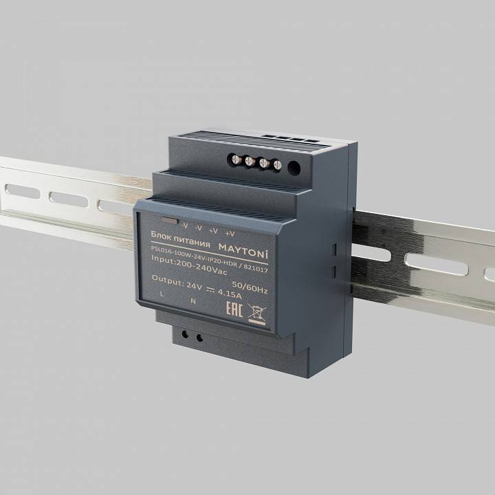 Блок питания Maytoni PSL016 24V 150W IP20 821017