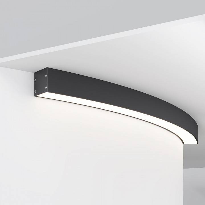 Профиль накладной Maytoni Led strip 45° 1.5 м ALM-3535R-B-D-45°-1.5M