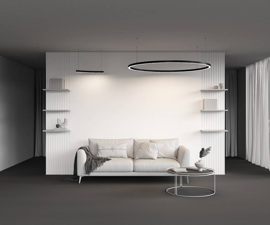 Профиль накладной Maytoni Led strip 45° 1.5 м ALM-3535R-B-D-45°-1.5M