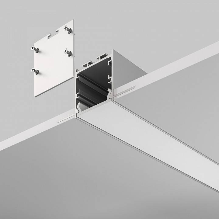 Профиль алюминиевый встраиваемый Maytoni ALM-7135-S-2M