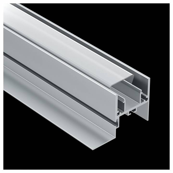 Профиль алюминиевый встраиваемый с нишей Maytoni 2 м ALM012S-2M