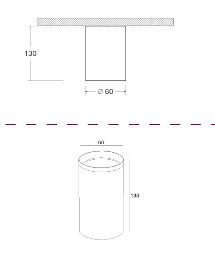 Потолочный светильник Maytoni Focus 1xGU10 C010CL-01G