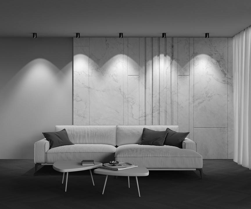 Накладной светильник Maytoni Alfa LED 12 Вт 3000 K C064CL-12W3K-RD-B