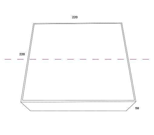 Накладной светильник Maytoni Zon LED 27 Вт 3000K белый квадратный C067CL-L27W3K