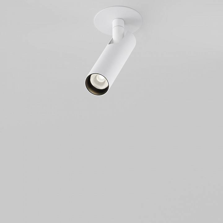 Встраиваемый светильник на штанге Maytoni Focus T 6 Вт 3000K C141RS-L125-6W3K-W