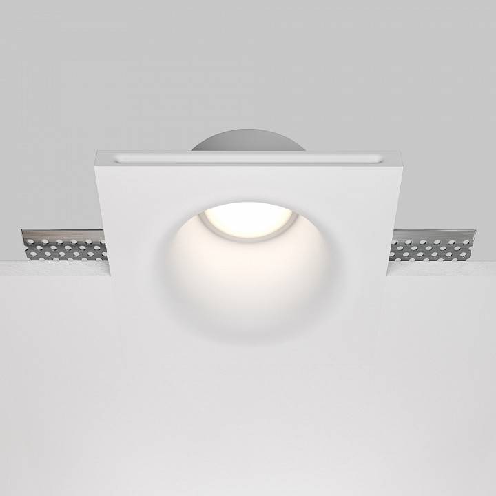 Встраиваемый светильник Maytoni Gyps Modern DL001-1-01-W