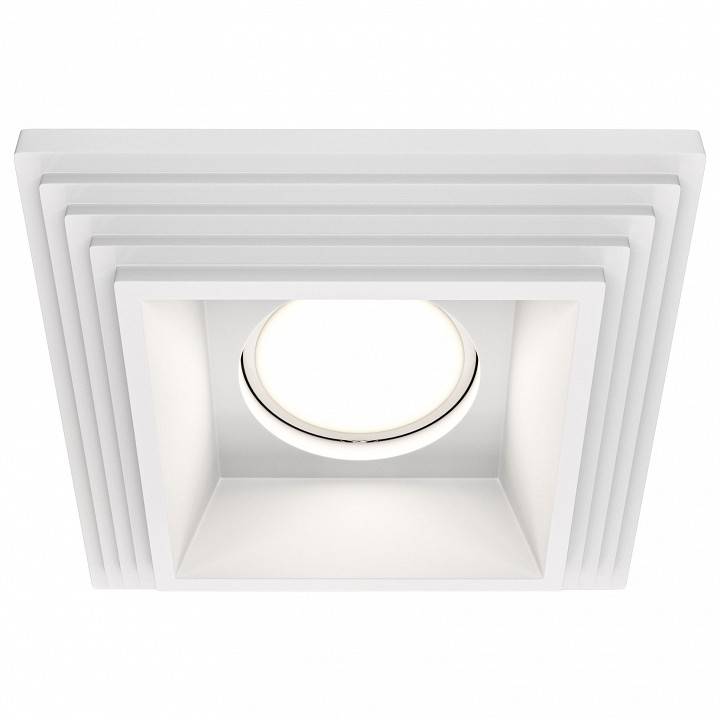 Встраиваемый светильник Maytoni Gyps Modern DL005-1-01-W-1