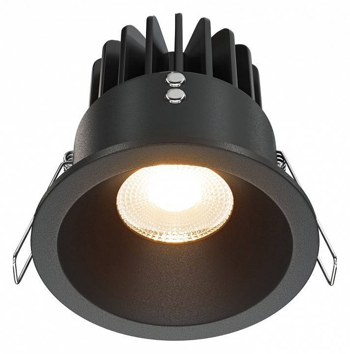 Встраиваемый светильник Maytoni Zoom DL034-01-12W2.7K-B