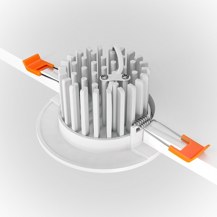 Встраиваемый светильник Maytoni Zen 7 Вт 4000 K белый DL038-2-L7W4K