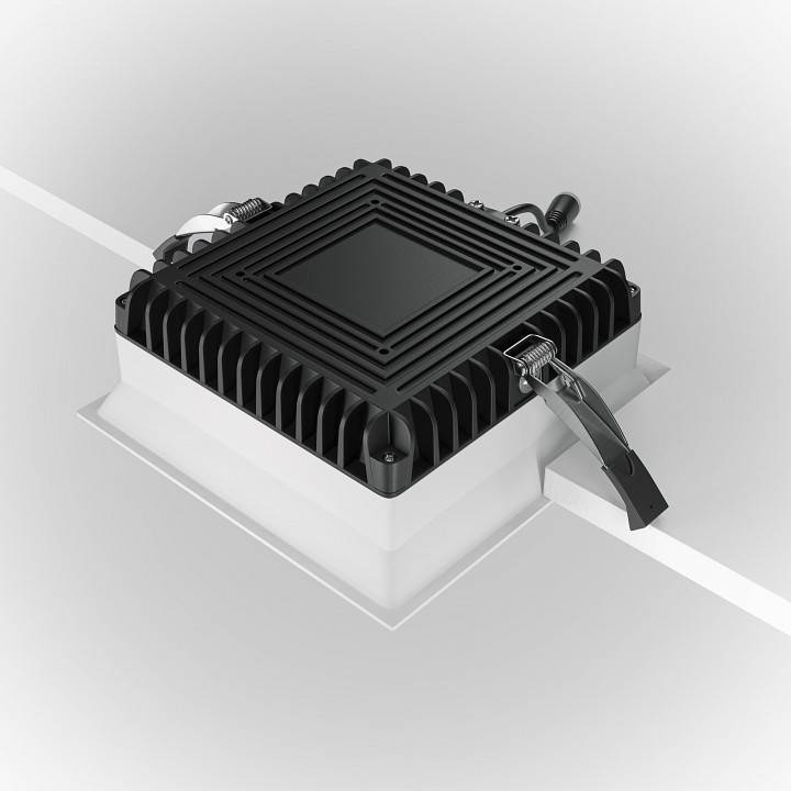 Встраиваемый светильник Maytoni Okno 18 Вт 3000K белый DL056-18W3K-W