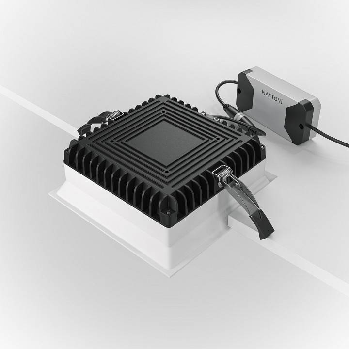 Встраиваемый светильник Maytoni Okno 18 Вт 3000K белый DL056-18W3K-W