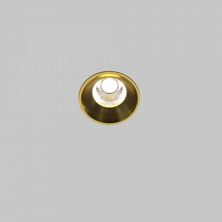 Встраиваемый светильник Maytoni Round 7 Вт 4000 K DL058-7W4K-TRS-BS