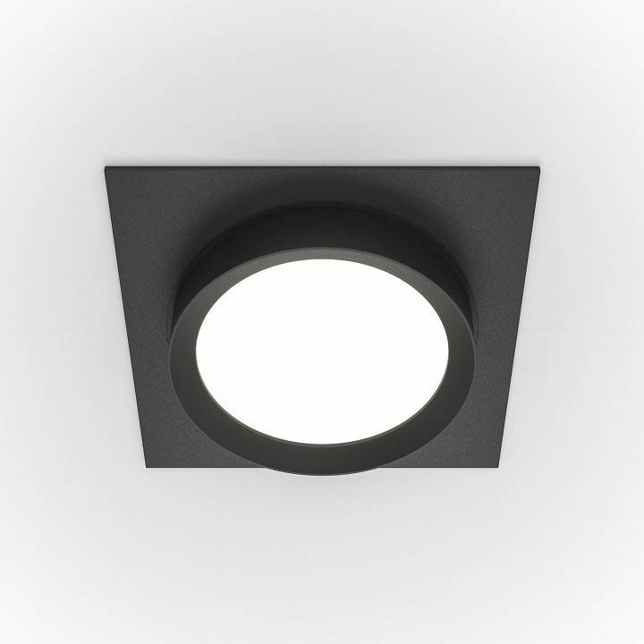 Встраиваемый светильник Maytoni Hoop DL086-GX53-SQ-B