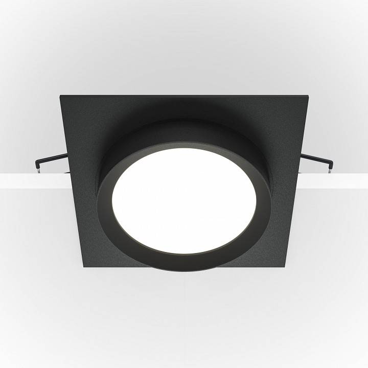 Встраиваемый светильник Maytoni Hoop DL086-GX53-SQ-B