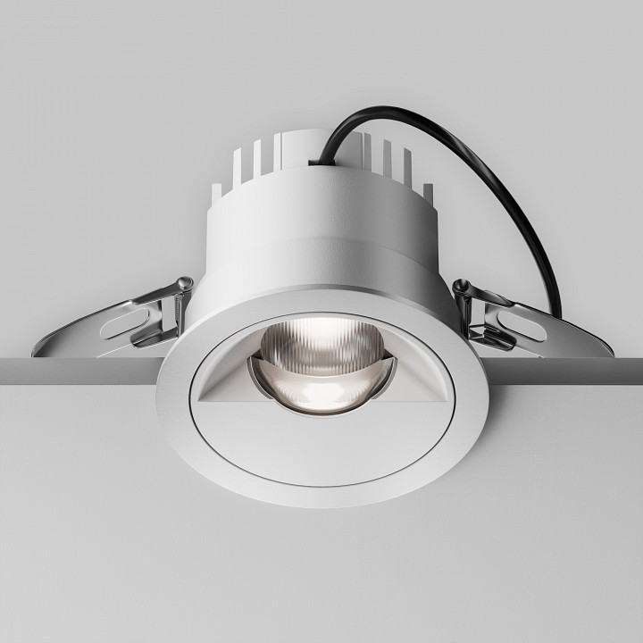 Встраиваемый светильник Maytoni  DL100-12W2.7-3-4K-RD-W