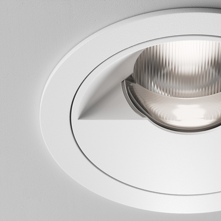 Встраиваемый светильник Maytoni  DL100-12W2.7-3-4K-RD-W