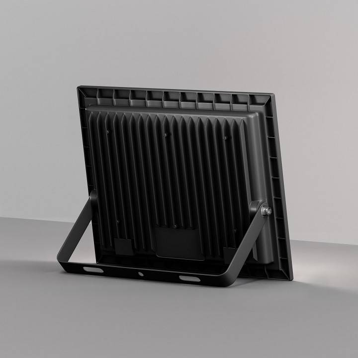 Прожектор светодиодный Maytoni Flood 100 Вт 6000 К IP65 черный FL001-L100B6K